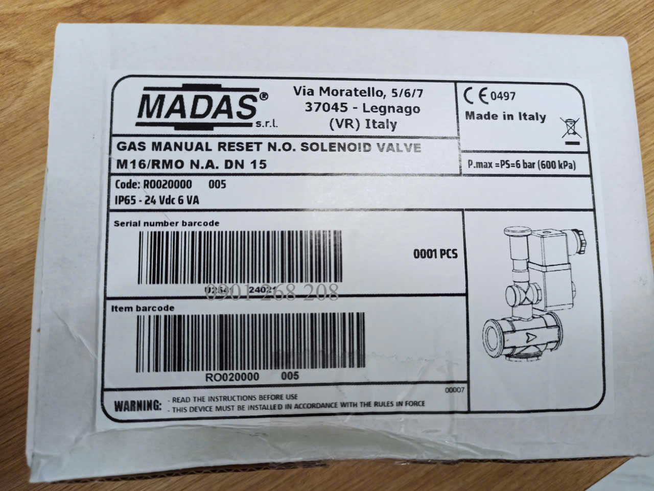 van dien tu madas reset bang tay